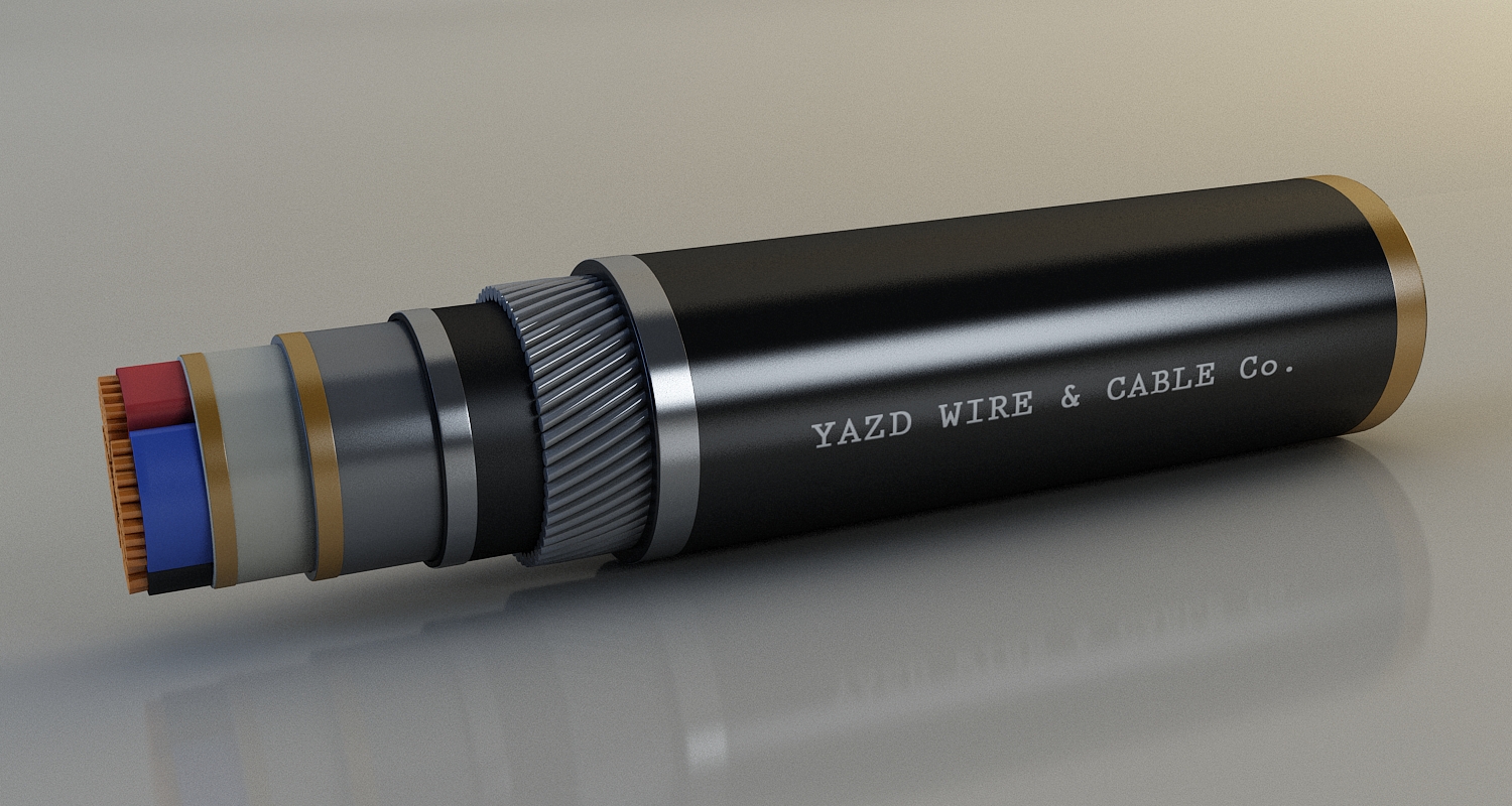 Lead sheathed and armored cables