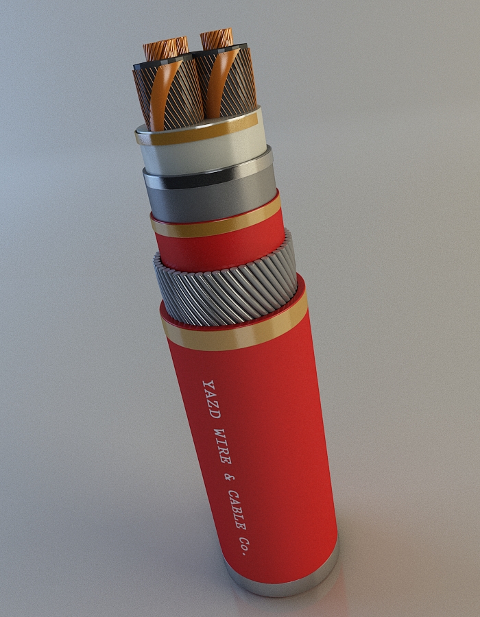 Lead sheathed and armored cables
